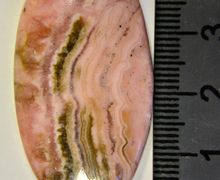 Rhodochrosite Peruvian cabochon