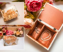 Handmade casket N0054 "Warm Shades"