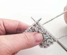 How to knit a micro sweater