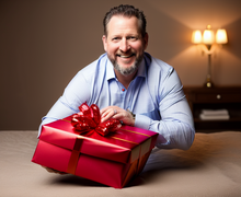 How to make a gift for expectant dad