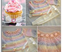 Baby's set in pastel shades