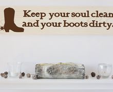 Ranch Wall Art, Wall Decor, Ranch Décor, Country Signs, Country Wall Décor, Country Quotes, Country Quote Home Décor, Gifts for Men, Country