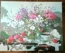 Suburban still-life painting