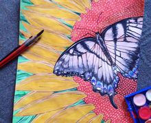 A painting "Butterfly"