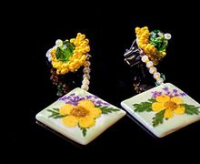 Earclips "Colors of summer"