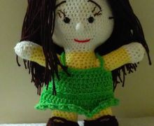Handmade Crocheted doll