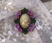 "Lady"  brooch