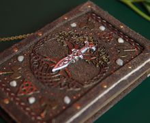 Handmade Real Leather Celtic Notebook