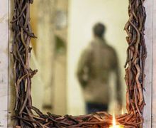 Mirror from the woods