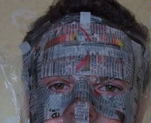 How To Make A Paper Mache Mask
