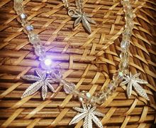 Cannabis choker necklace