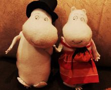 Moomin-dad and Moomin-mom