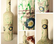 A decorative bottle "Vintage provence"