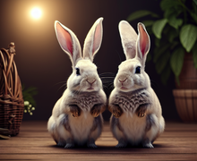 How to make a gift for rabbit lovers