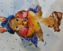 "The sweet Bunny" postcard