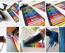 How To Make Melted Crayon Art