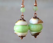 Earrings "Shen Puer"