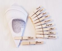 wedding decor,clothespins,handmade,homemade,personalized clothespins,personal wedding,rustic wedding sign,rustic wedding decor,home handmade