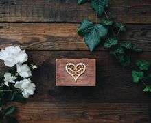 Wooden keepsake/ jewelry /memory box