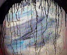 Abstract Painting - Drip Painting - Black And White Painting - Mixed Media Art - Home Decor - Office Decor - Wall Art - Poetry Art