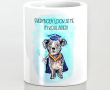 Koala graduation mug