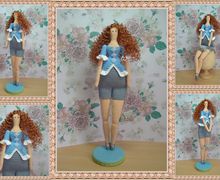 A workshop "How to knit a doll" (summer)