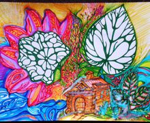 Secret Garden [original painting]