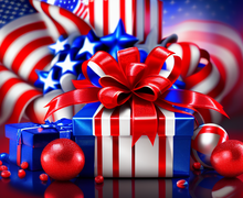 How to make a gift for 4th of July