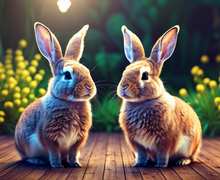 How to make a gift for rabbit