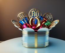 How to make a gift for 60th birthday