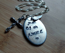 Mom of an Angel Necklace