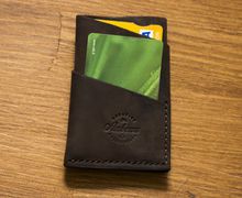 Leather Card Holder / Leather Card Wallet / Card Holder Wallet / Credit Card Holder / Outdoors gift/ Leather wallet