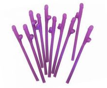 Willy Straws - The Perfect Purple Party Accessory