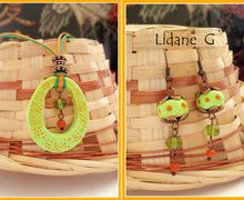 A set of jewelries "Spring"
