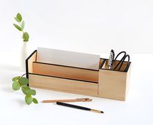 Wooden Desk Organizer
