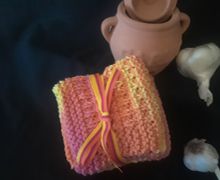 Bright Knit Dish/Face Cloths