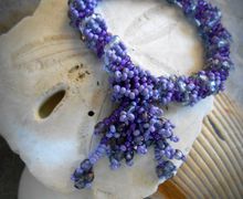 Twists of Purple Bracelet