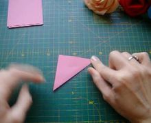 A Simple Flower Out Of Paper