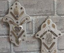 HAMSA WALL DECOR SET : A GOOD LUCK CHARM