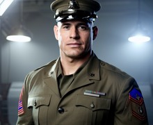 How to make a gift for marine corps