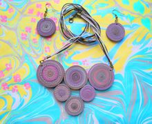"Ragged" set (polymer clay)