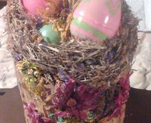 Real Nest Easter Basket