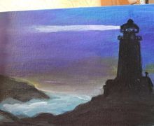 A painting (lighthouse)