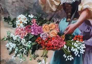 A picture "A flower lady"