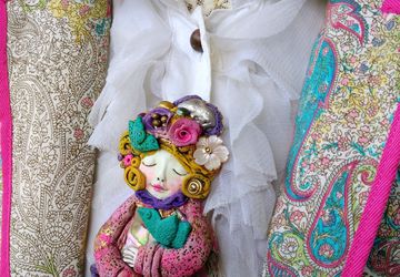 Brooch zodiac sign ” Virgo”