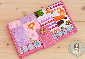 Money wallet, coins wallet, fabric wallet, women wallet, ooak gift for her, travel gift, personalized wallet, pink wallet, Mother's Day gift