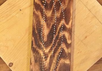 DIY: DECORATIVE PANEL "FEATHER"!