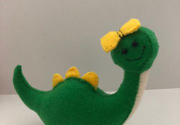 Make Your Own Dinosaur // DIY Sewing Kit