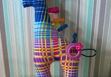 "Giraffe" development toy