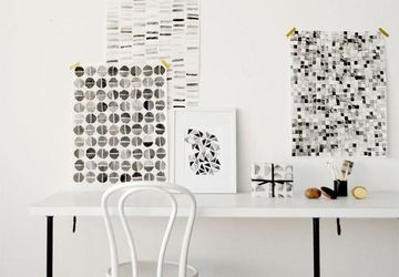 POTATO PRINT DECORATIONS!